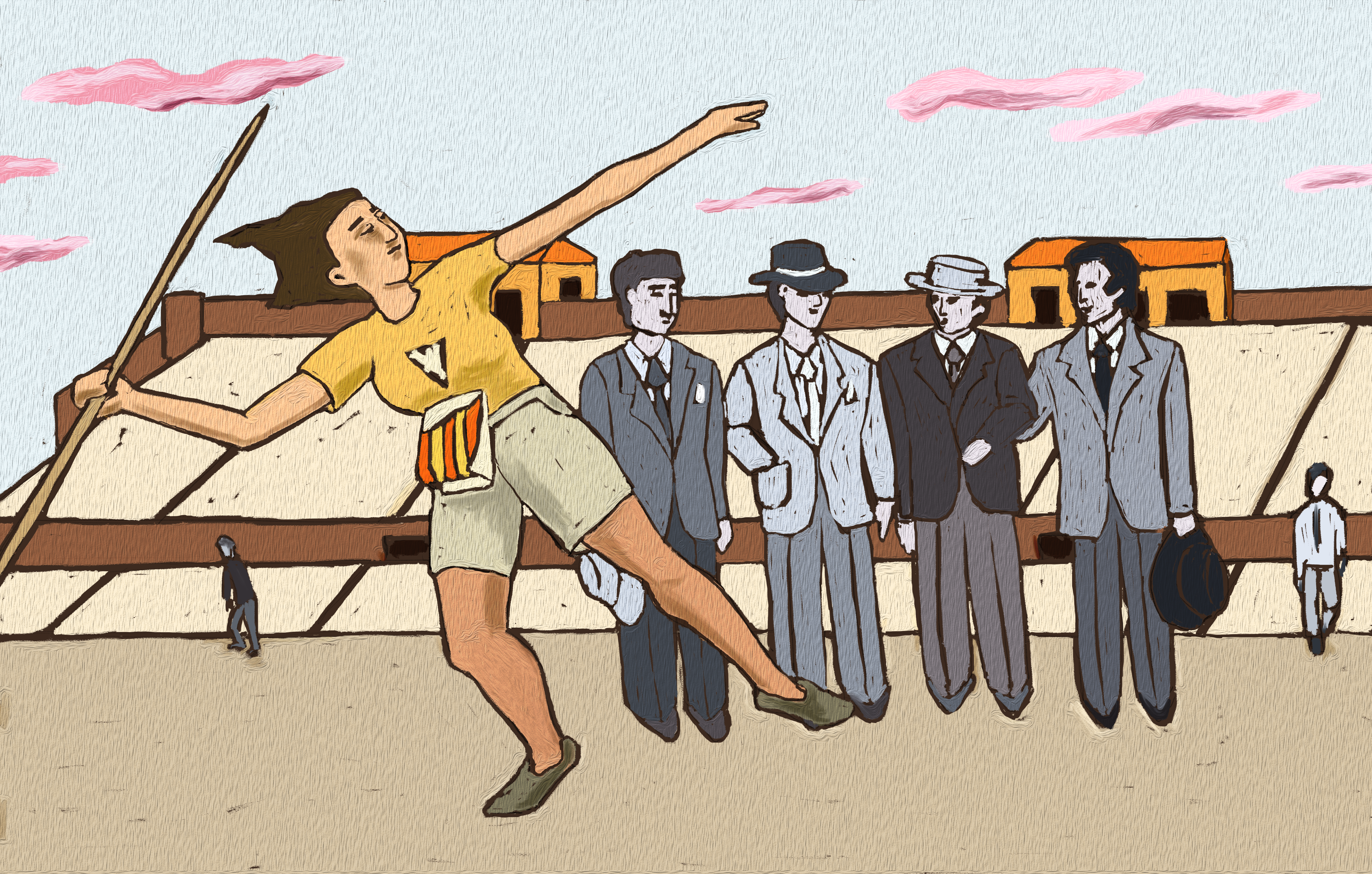 Anna's Worlds, illustration for a young adult book by Cintia Bonino
